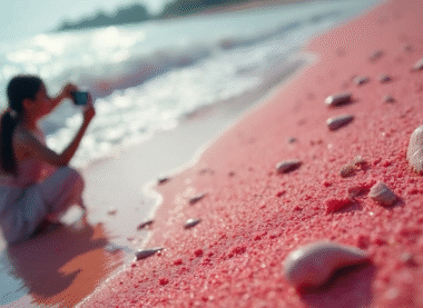 Pink Sand Beach