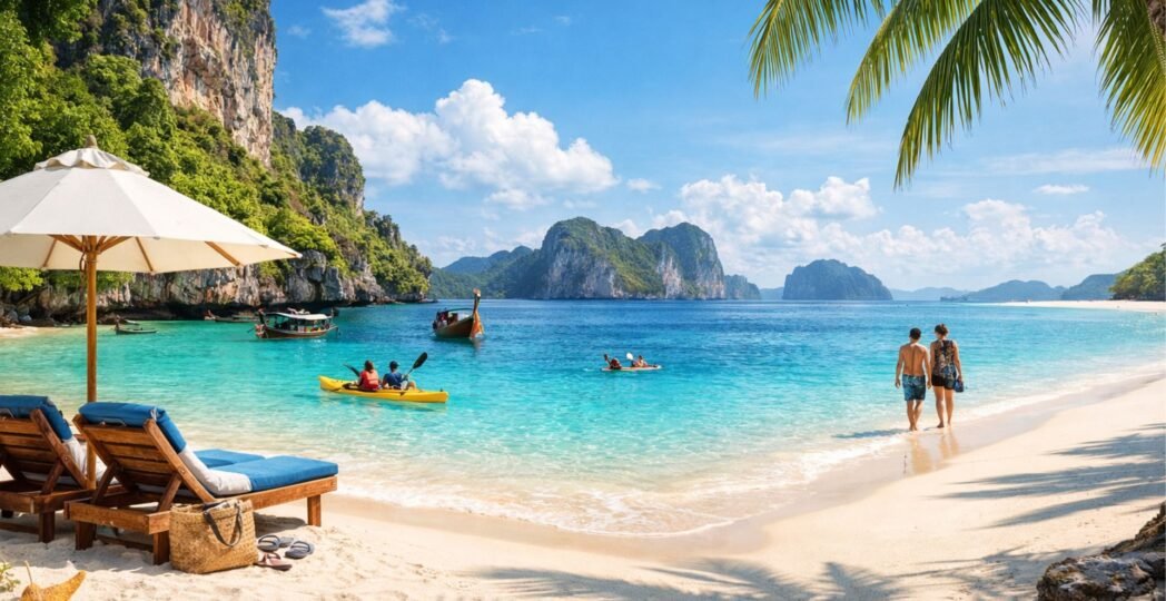 White Sand Beaches in Thailand