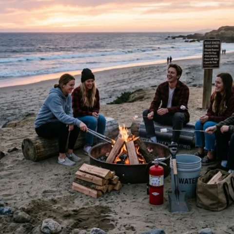 Beaches and Bonfires
